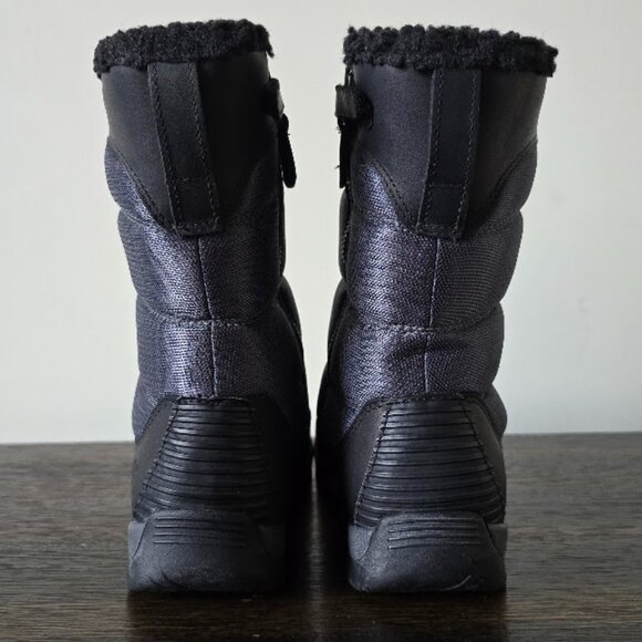 NIB Timberland Black Winter Rubber Sole Lightweight Warm Sherpa Winter Boots - Picture 6 of 16